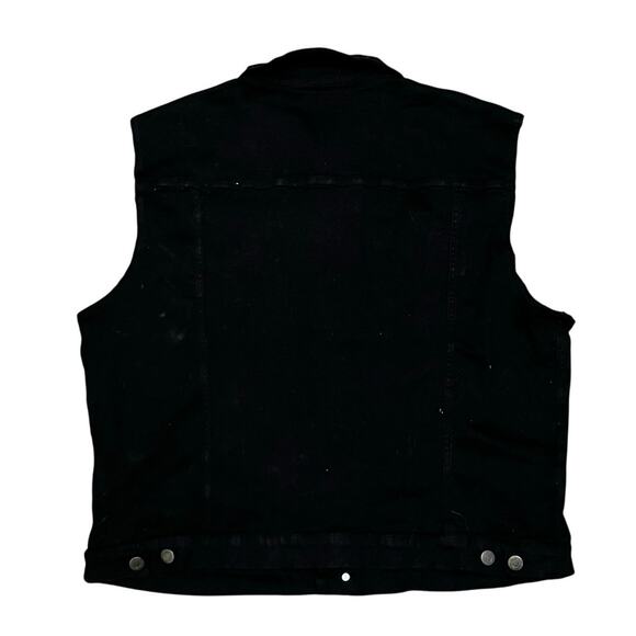 Si Tu Veux Men’s Black Vest Size XXL - Picture 3 of 3